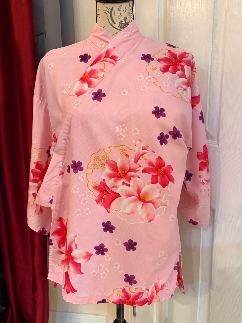 Vestidos Jinbei Japanese Loungewear Top